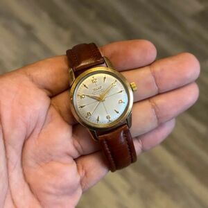 Vintage Tissot Militar Automatic Crosshair Wrist Watch RARE !